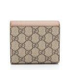 Gucci GG Supreme GG Marmont Compact Wallet (SHF-0GWgKX)