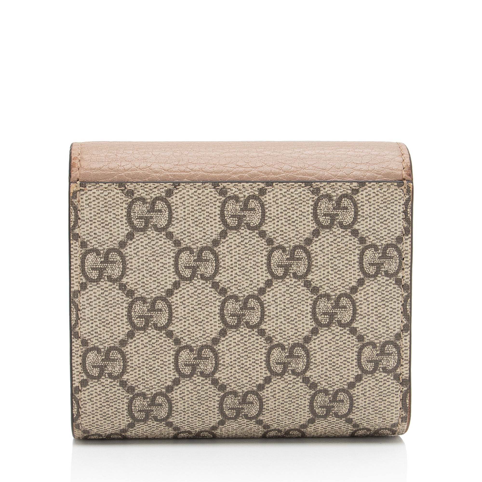 Gucci GG Supreme GG Marmont Compact Wallet (SHF-0GWgKX)