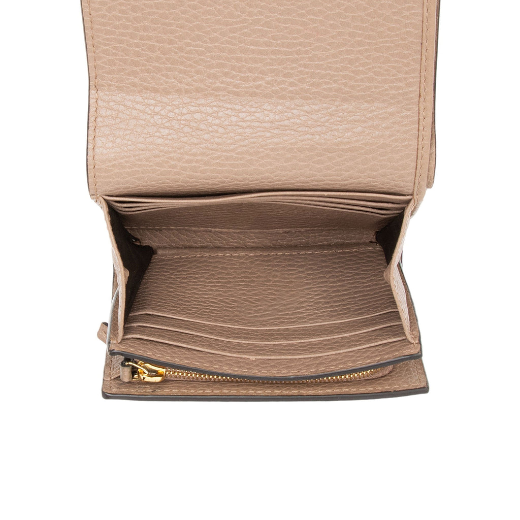 Gucci GG Supreme GG Marmont Compact Wallet (SHF-0GWgKX)