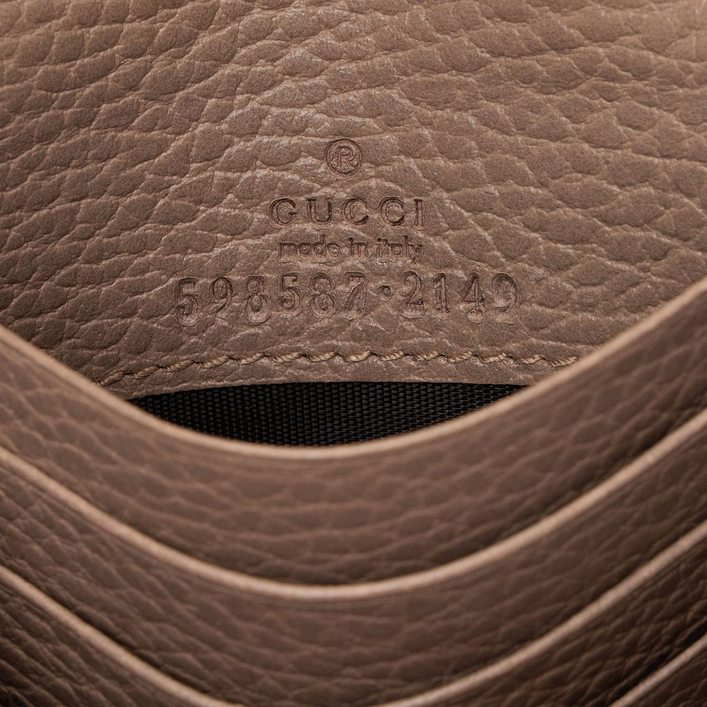 Gucci GG Supreme GG Marmont Compact Wallet (SHF-0GWgKX)