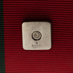 Gucci GG Supreme Horsebit Web Chain Shoulder Bag (SHF-lQWg6i)