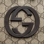 Gucci GG Supreme Interlocking G Medium Backpack (SHF-945UAF)