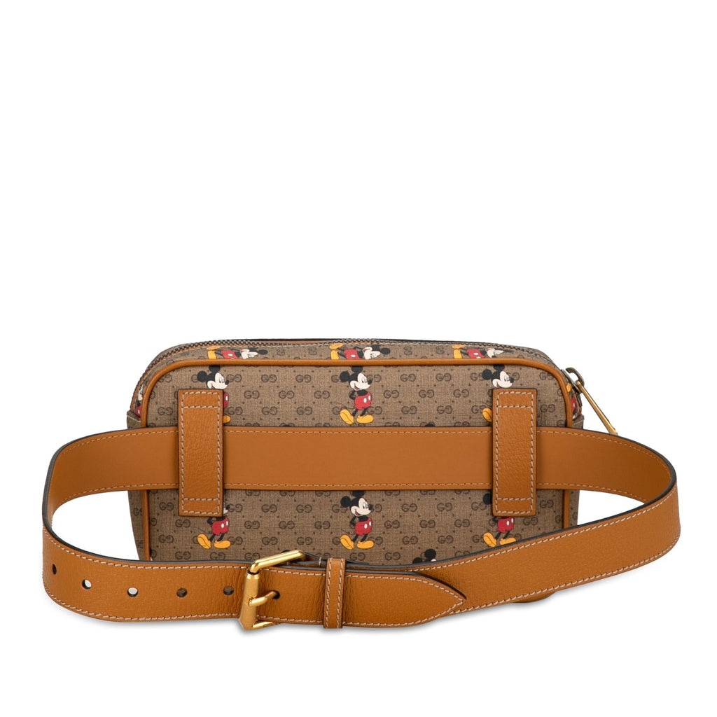 Gucci GG Supreme Mickey Mouse Belt Bag (SHG-GgHCh9)