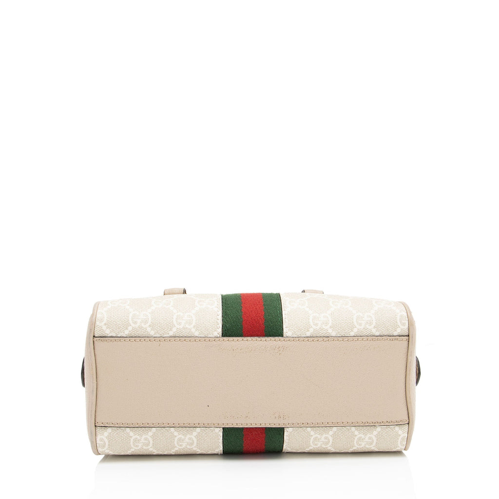Gucci GG Supreme Ophidia Mini Satchel (SHF-l8wX40)