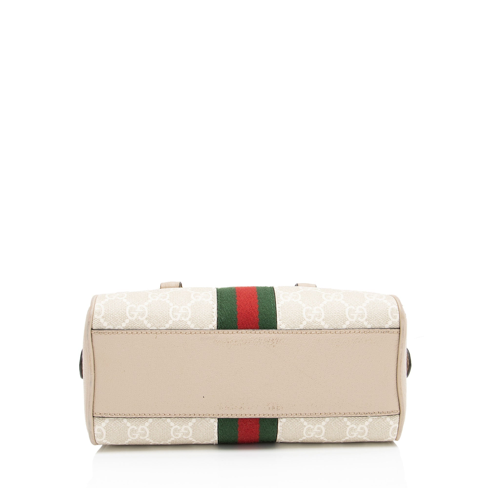 Gucci GG Supreme Ophidia Mini Satchel (SHF-l8wX40)