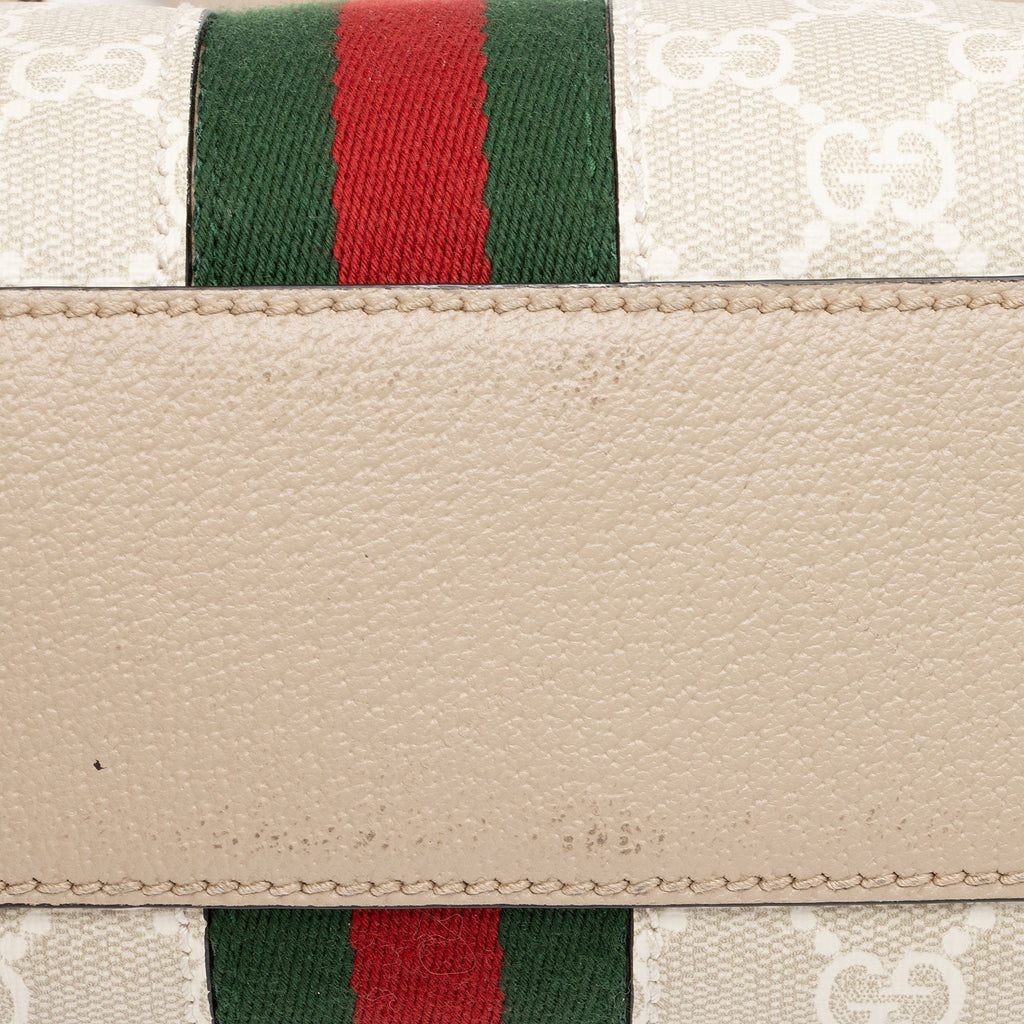 Gucci GG Supreme Ophidia Mini Satchel (SHF-l8wX40)