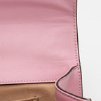 Gucci GG Supreme Strawberry Padlock Small Shoulder Bag (SHF-fvXtPX)
