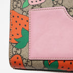 Gucci GG Supreme Strawberry Padlock Small Shoulder Bag (SHF-fvXtPX)