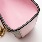 Gucci GG Supreme Strawberry Padlock Small Shoulder Bag (SHF-fvXtPX)