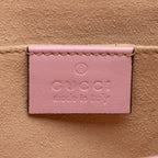 Gucci GG Supreme Strawberry Padlock Small Shoulder Bag (SHF-fvXtPX)