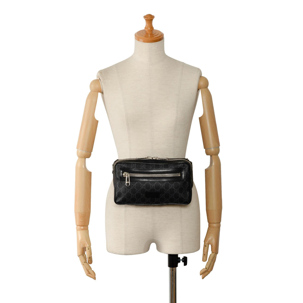 Gucci GG Supreme Web Belt Bag (SHG-fqt5v2)