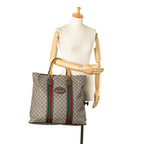 Gucci GG Supreme Web Neo Vintage Tote (SHG-RJcrmh)
