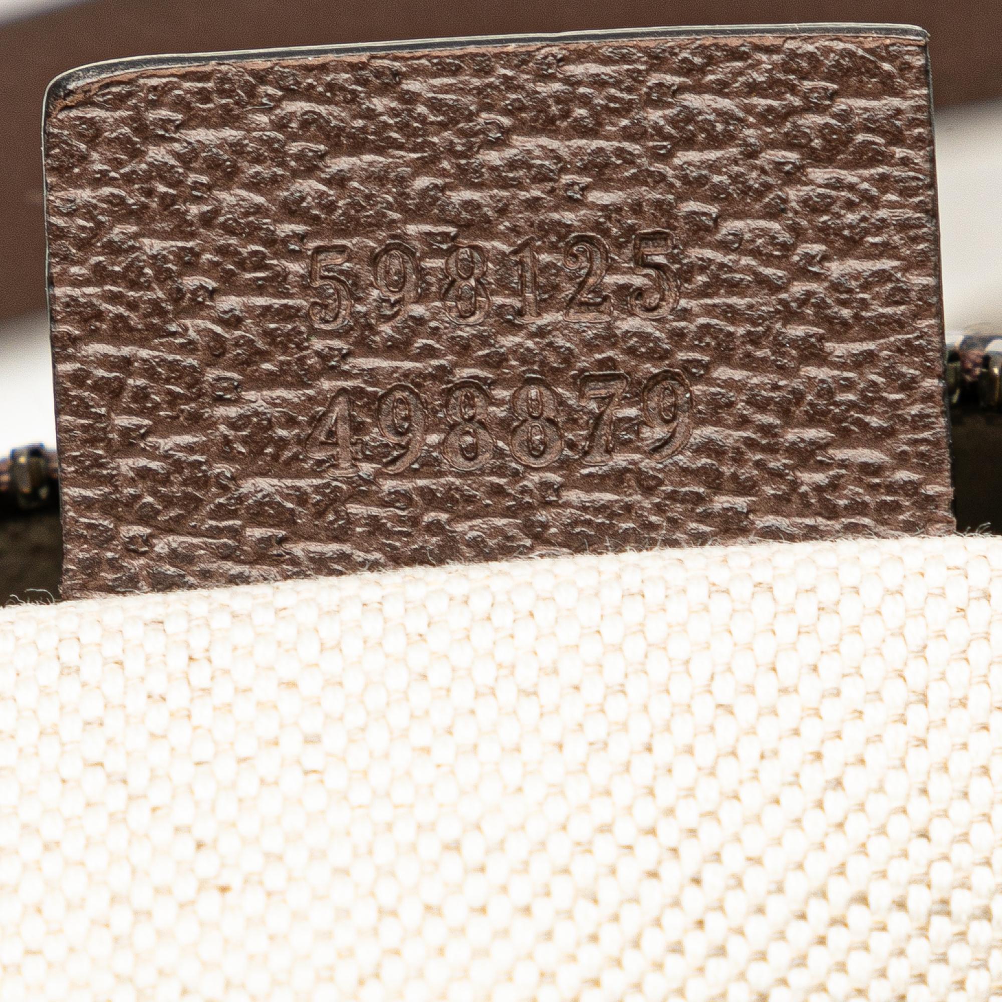 Gucci GG Supreme Web Ophidia Half Moon (SHG-VcvqlC)