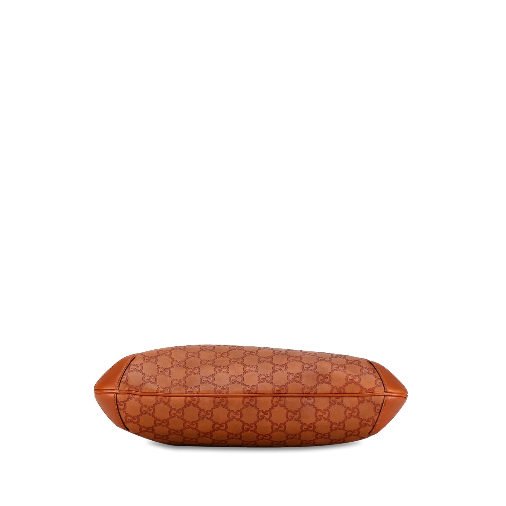 Gucci Guccissima Horsebit Creole Hobo (SHG-bRQZUE)