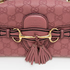 Gucci Guccissima Leather Emily Shoulder Bag (SHF-HfduD6)