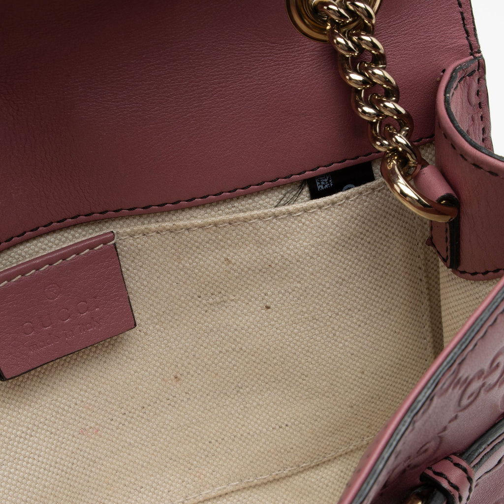 Gucci Guccissima Leather Emily Shoulder Bag (SHF-HfduD6)