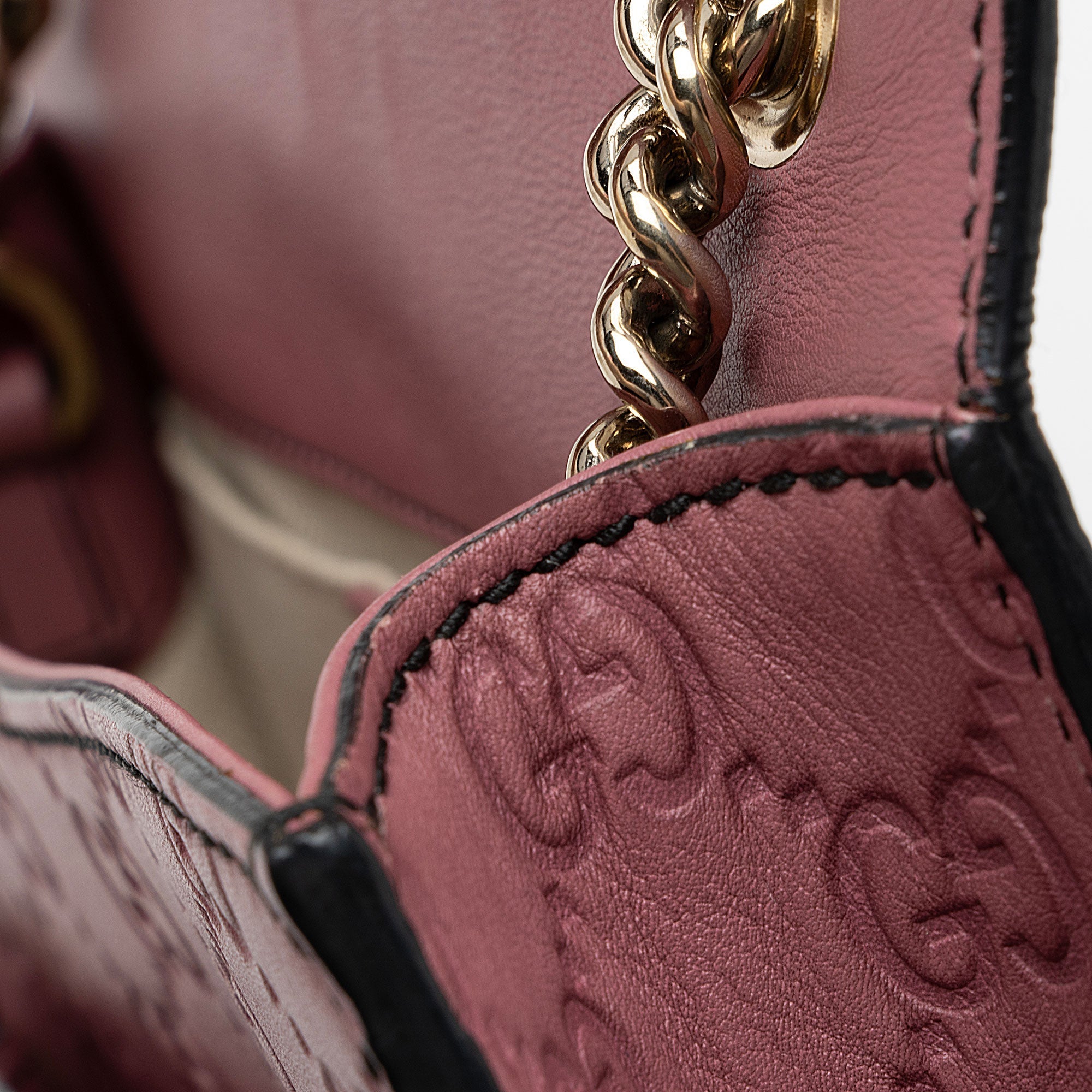 Gucci Guccissima Leather Emily Shoulder Bag (SHF-HfduD6)