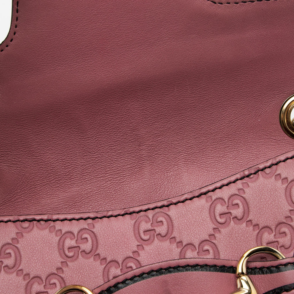Gucci Guccissima Leather Emily Shoulder Bag (SHF-HfduD6)