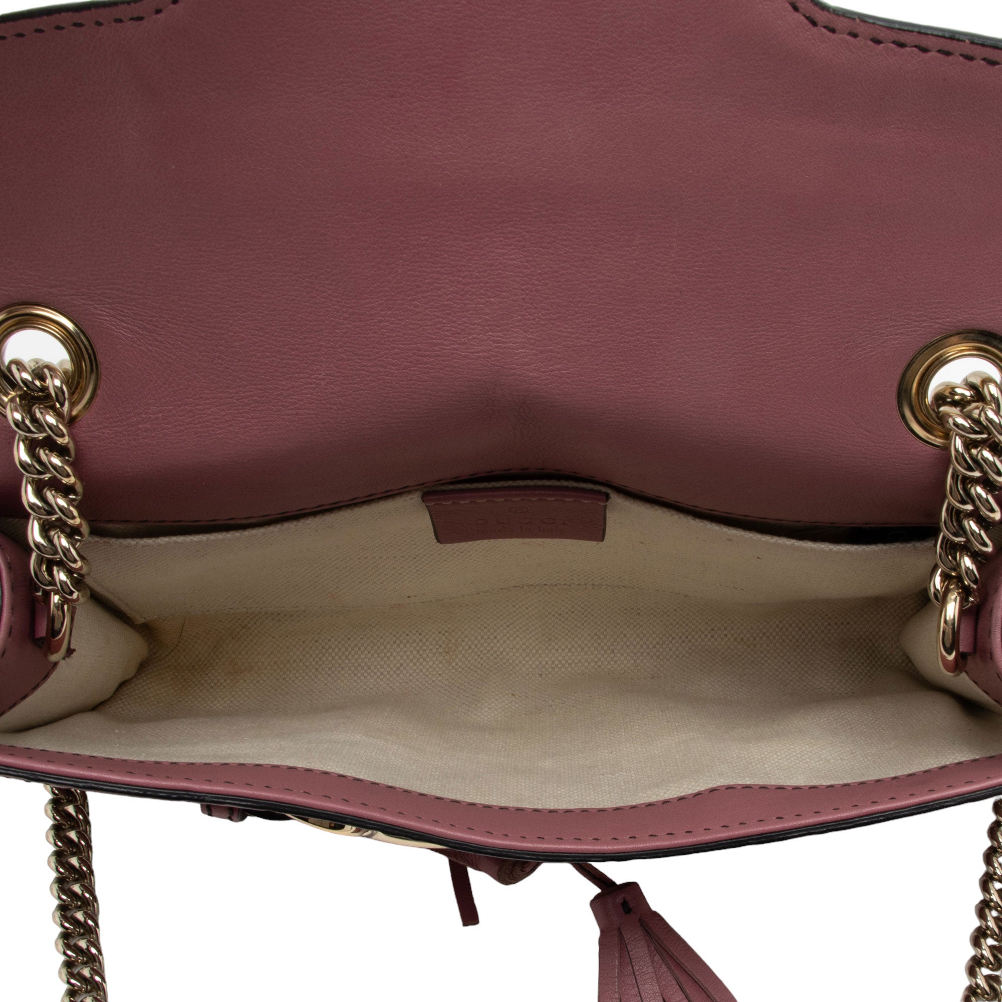 Gucci Guccissima Leather Emily Shoulder Bag (SHF-HfduD6)