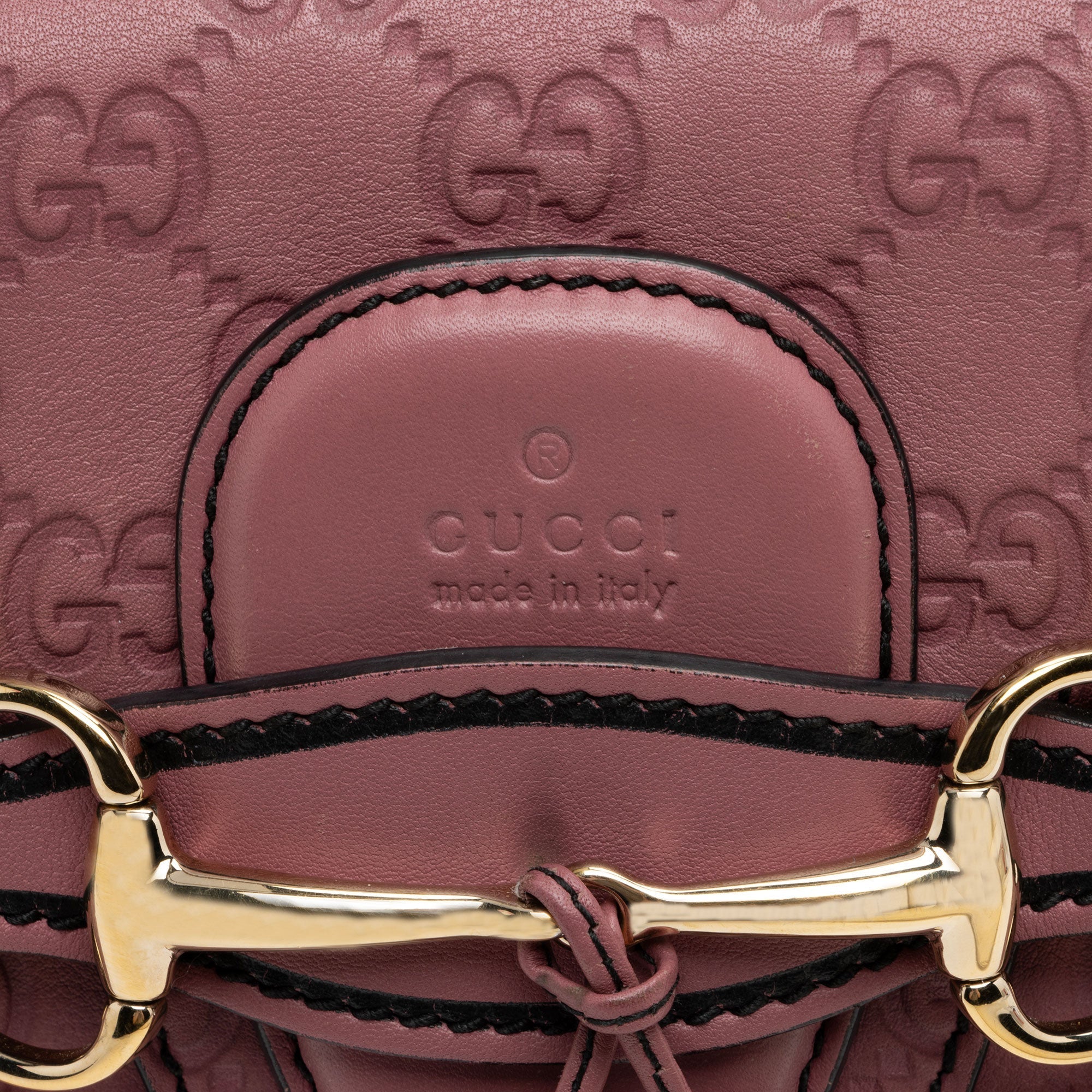 Gucci Guccissima Leather Emily Shoulder Bag (SHF-HfduD6)