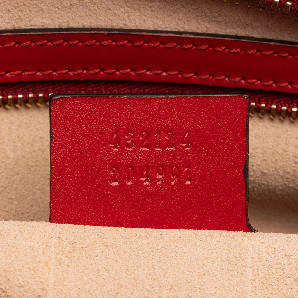 Gucci Guccissima Leather Signature Medium Tote (SHF-nQrElv)