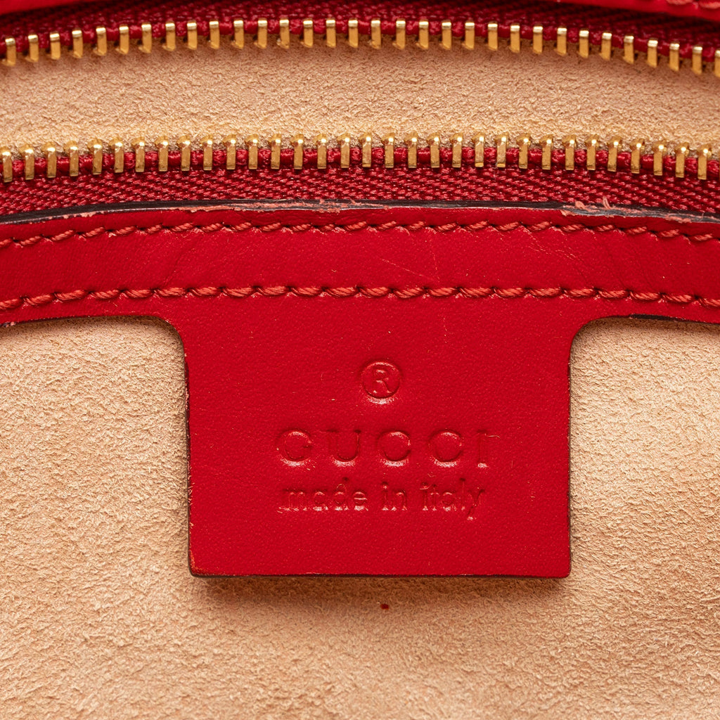 Gucci Guccissima Leather Signature Medium Tote (SHF-nQrElv)