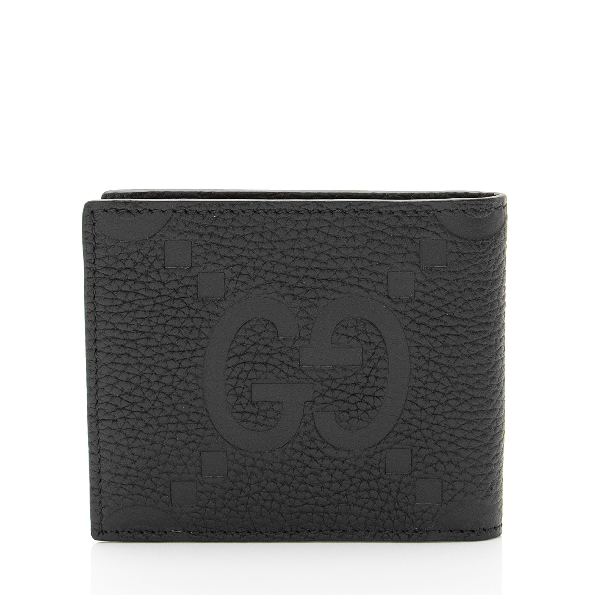 Gucci Jumbo GG Embossed Leather Wallet (SHF-NNpWM6)