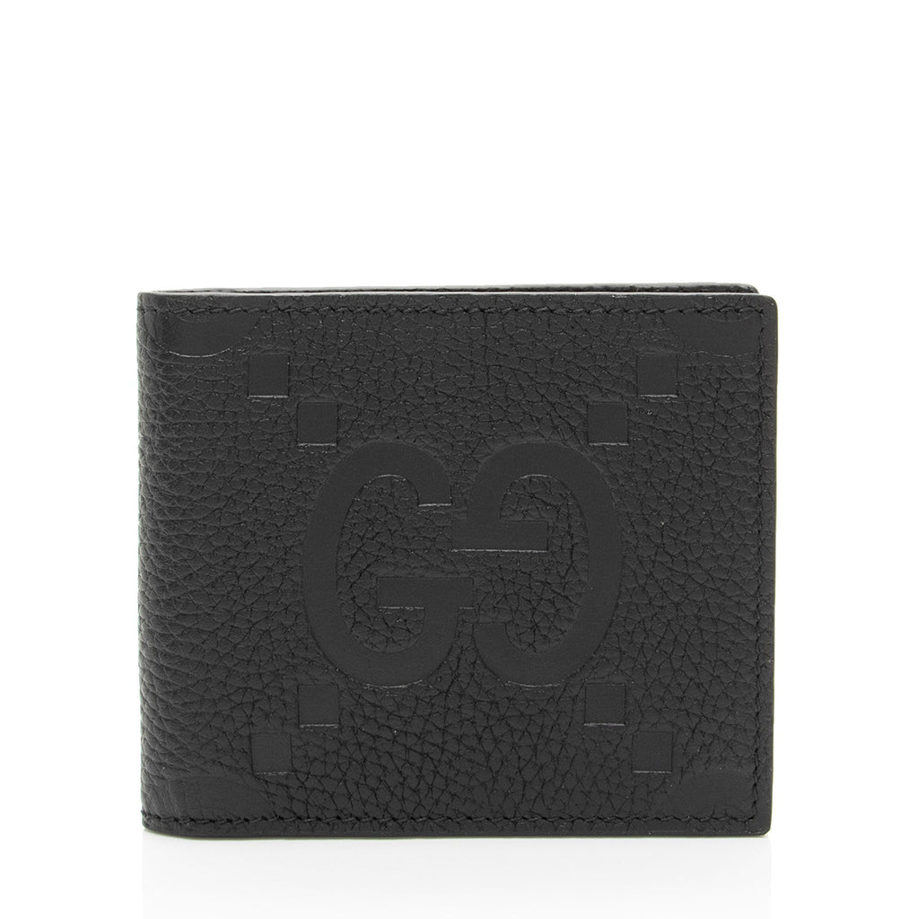 Gucci Jumbo GG Embossed Leather Wallet (SHF-NNpWM6)