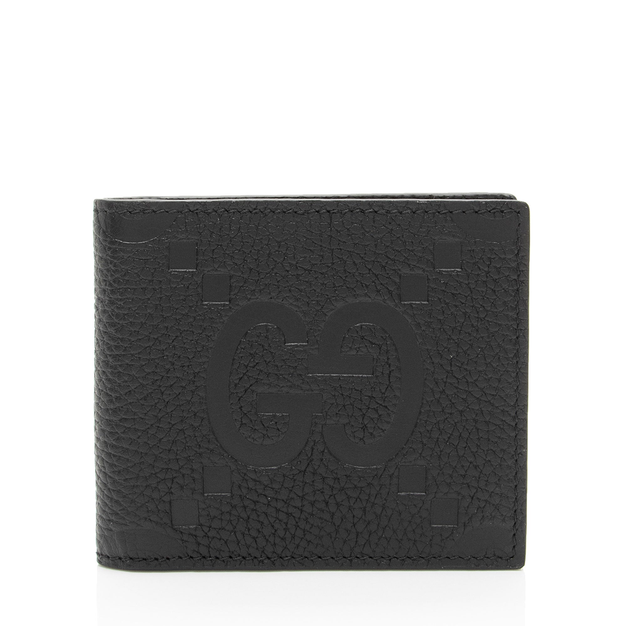 Gucci Jumbo GG Embossed Leather Wallet (SHF-NNpWM6)