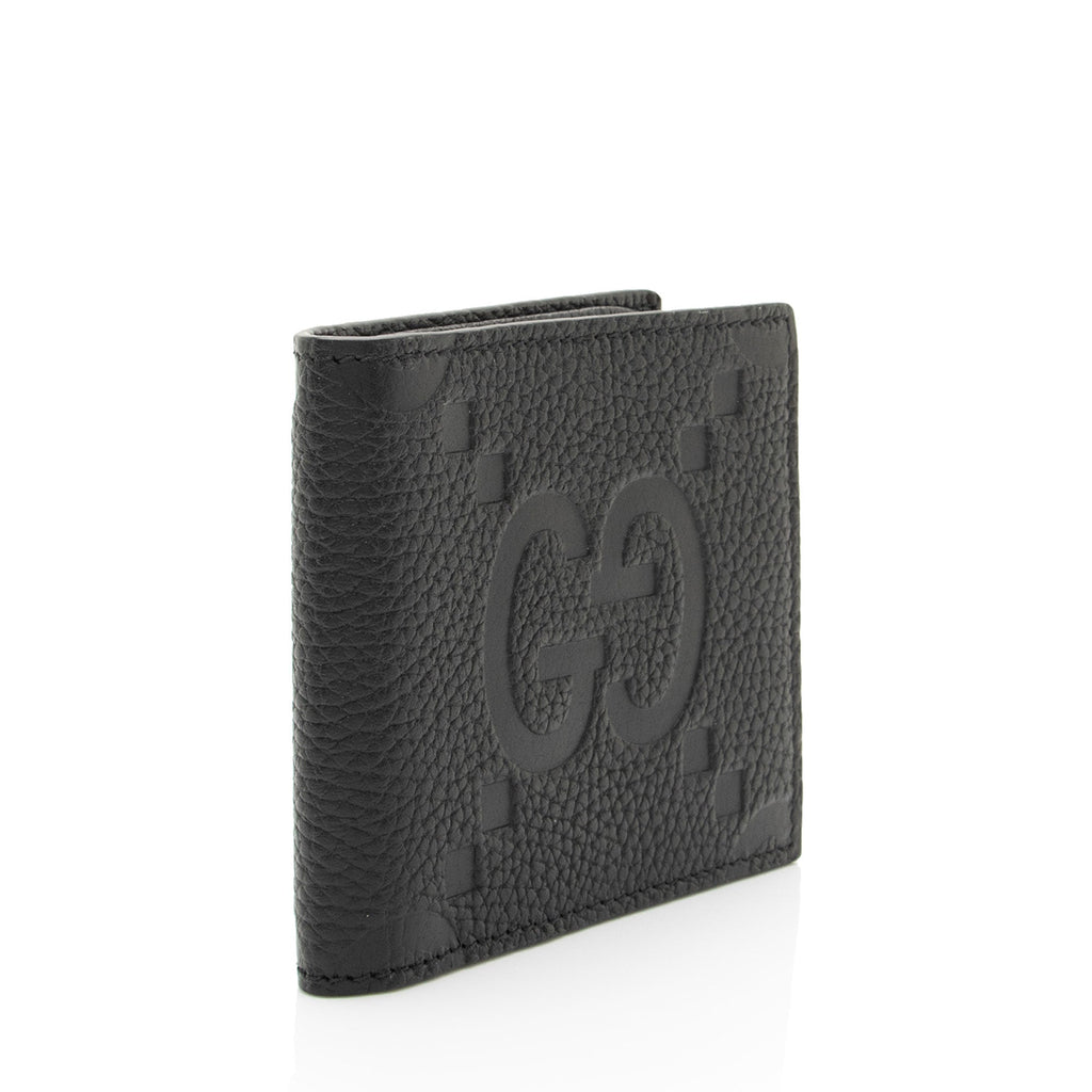 Gucci Jumbo GG Embossed Leather Wallet (SHF-NNpWM6)
