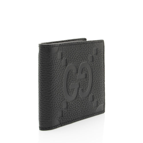 Gucci Jumbo GG Embossed Leather Wallet (SHF-NNpWM6)
