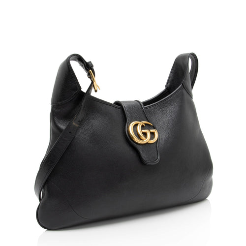 Gucci Leather Aphrodite Medium Shoulder Bag (SHF-YuLy0F)