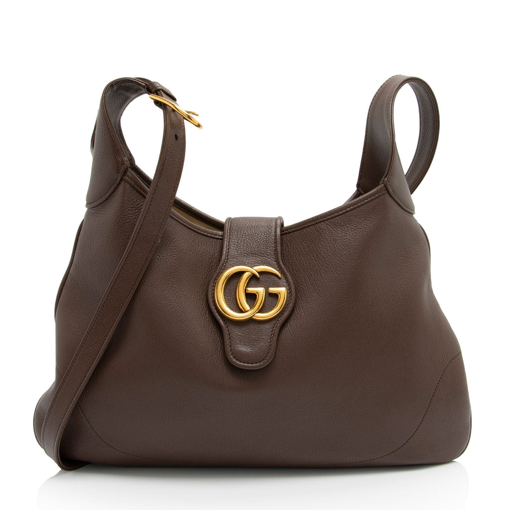 Gucci Leather Aphrodite Medium Shoulder Bag (SHF-YCLnFI)