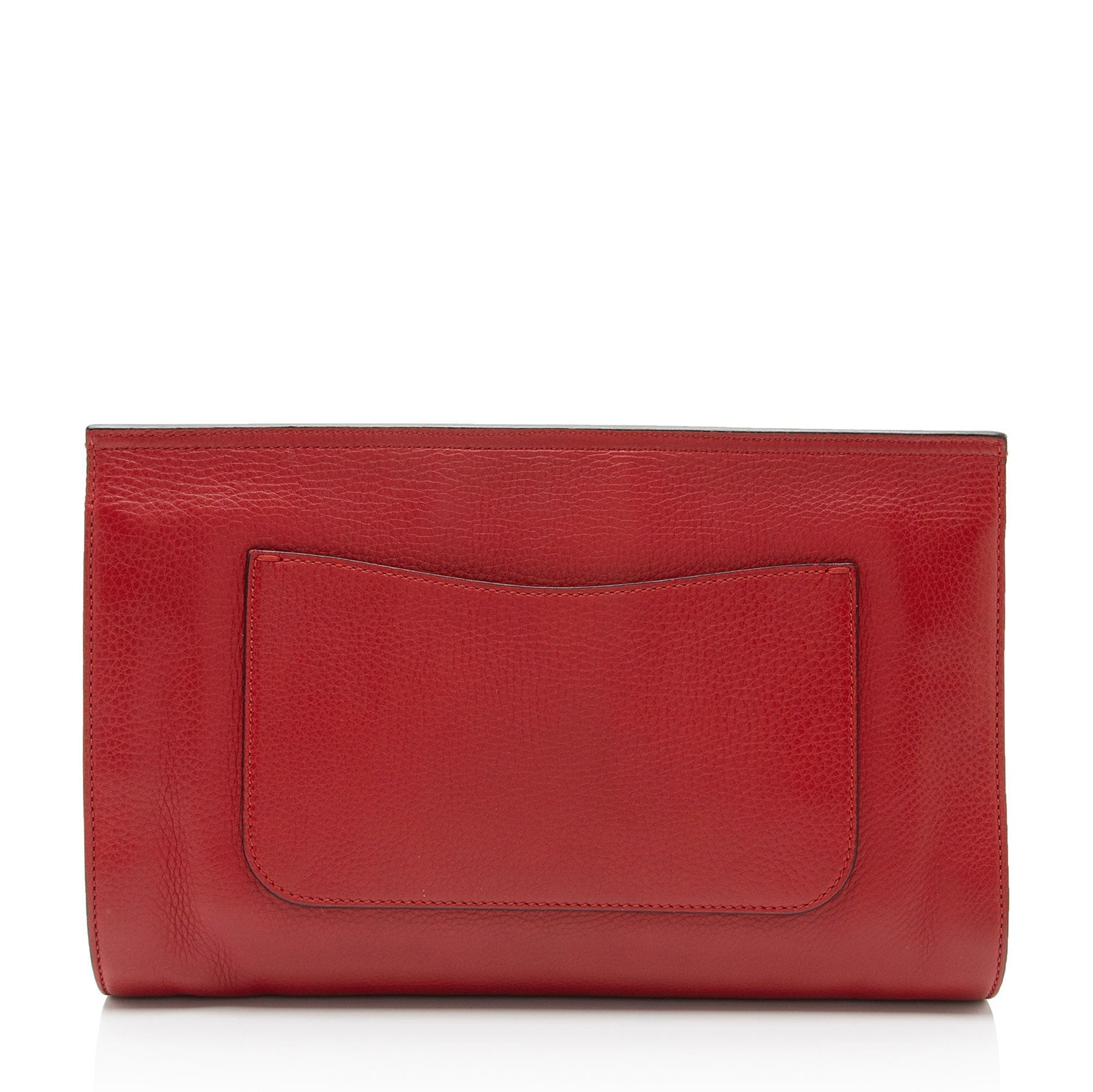 Gucci Leather Bamboo Daily Clutch (SHF-3AXfCb)