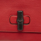 Gucci Leather Bamboo Daily Clutch (SHF-3AXfCb)