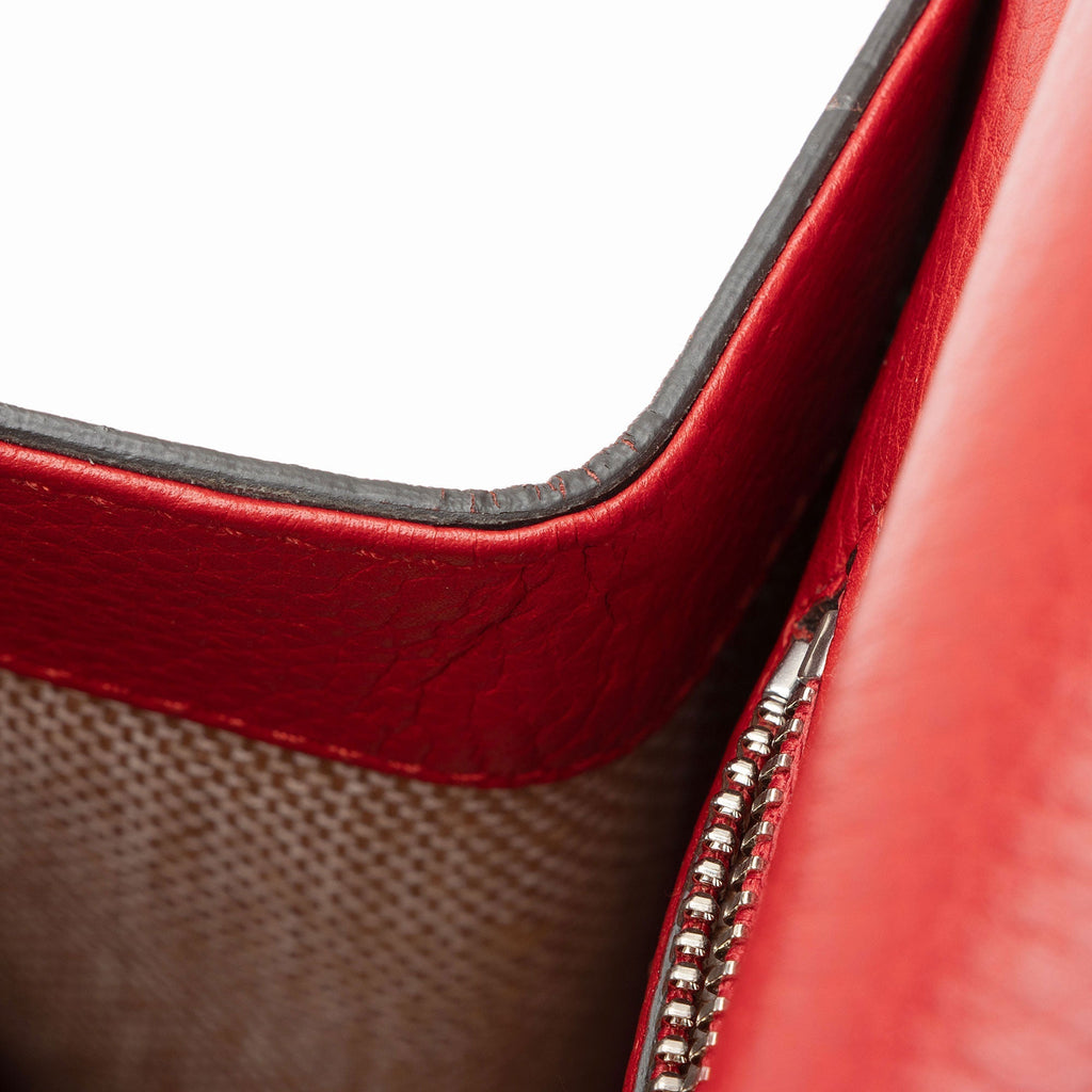 Gucci Leather Bamboo Daily Clutch (SHF-3AXfCb)
