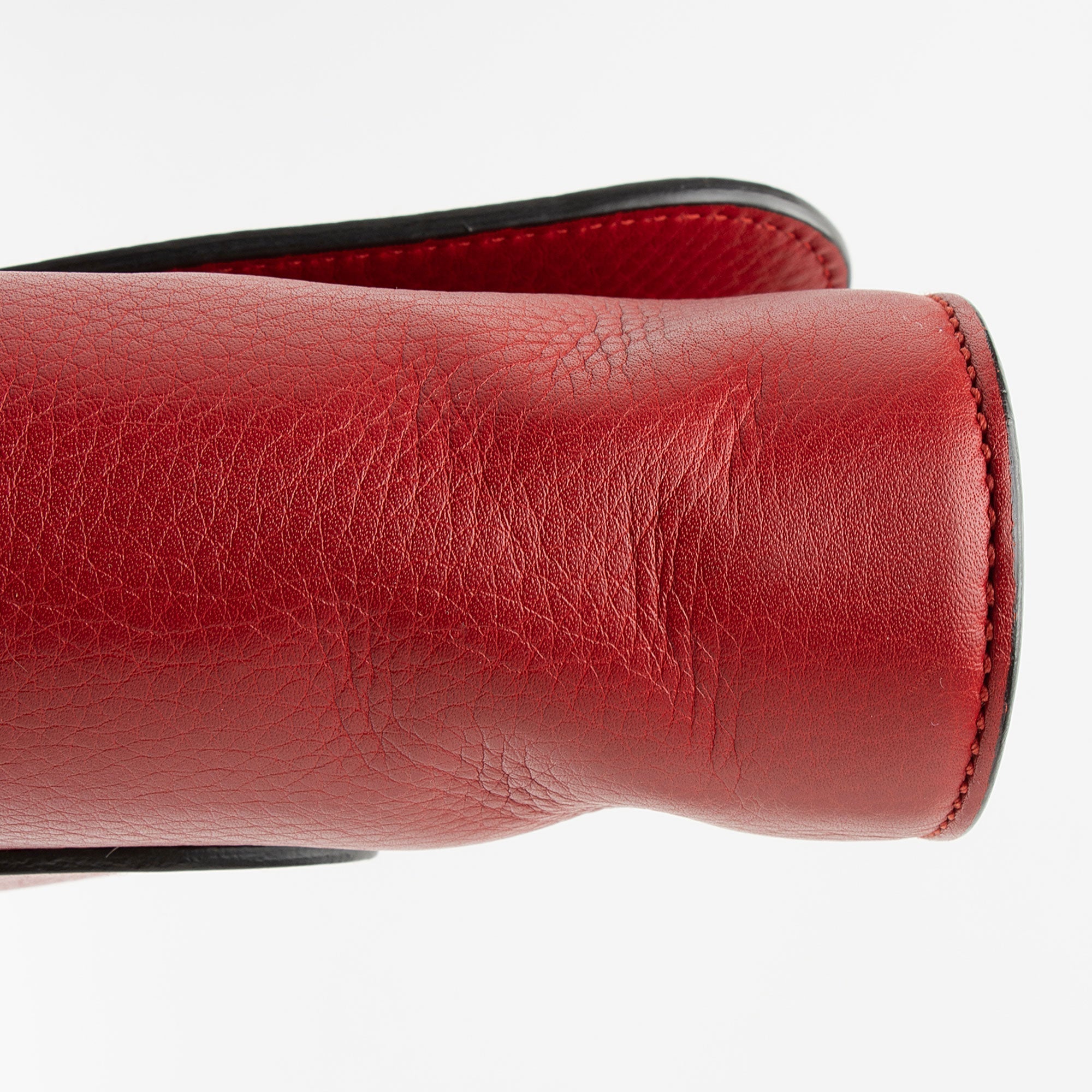 Gucci Leather Bamboo Daily Clutch (SHF-3AXfCb)
