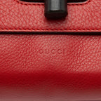 Gucci Leather Bamboo Daily Clutch (SHF-3AXfCb)