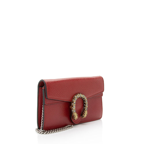 Gucci Leather Dionysus Super Mini Bag (SHF-GZ2wiR)