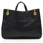 Gucci Leather Horsebit 1955 Chain Large Tote (SHF-LnlXOo)