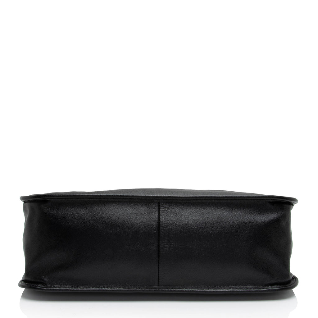Gucci Leather Horsebit 1955 Chain Large Tote (SHF-LnlXOo)
