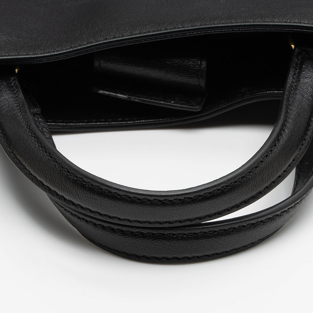 Gucci Leather Horsebit 1955 Chain Large Tote (SHF-LnlXOo)