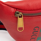 Gucci Leather Logo Belt Bag (SHF-8i0BNu)