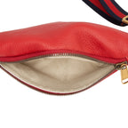 Gucci Leather Logo Belt Bag (SHF-8i0BNu)