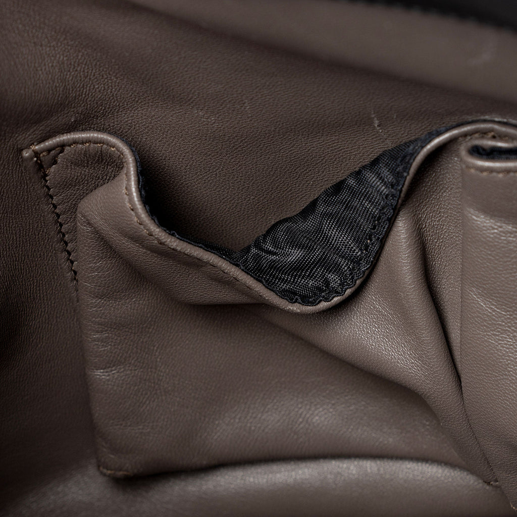 Gucci Leather Miss Bamboo Bucket Bag (SHF-dfu7GZ)