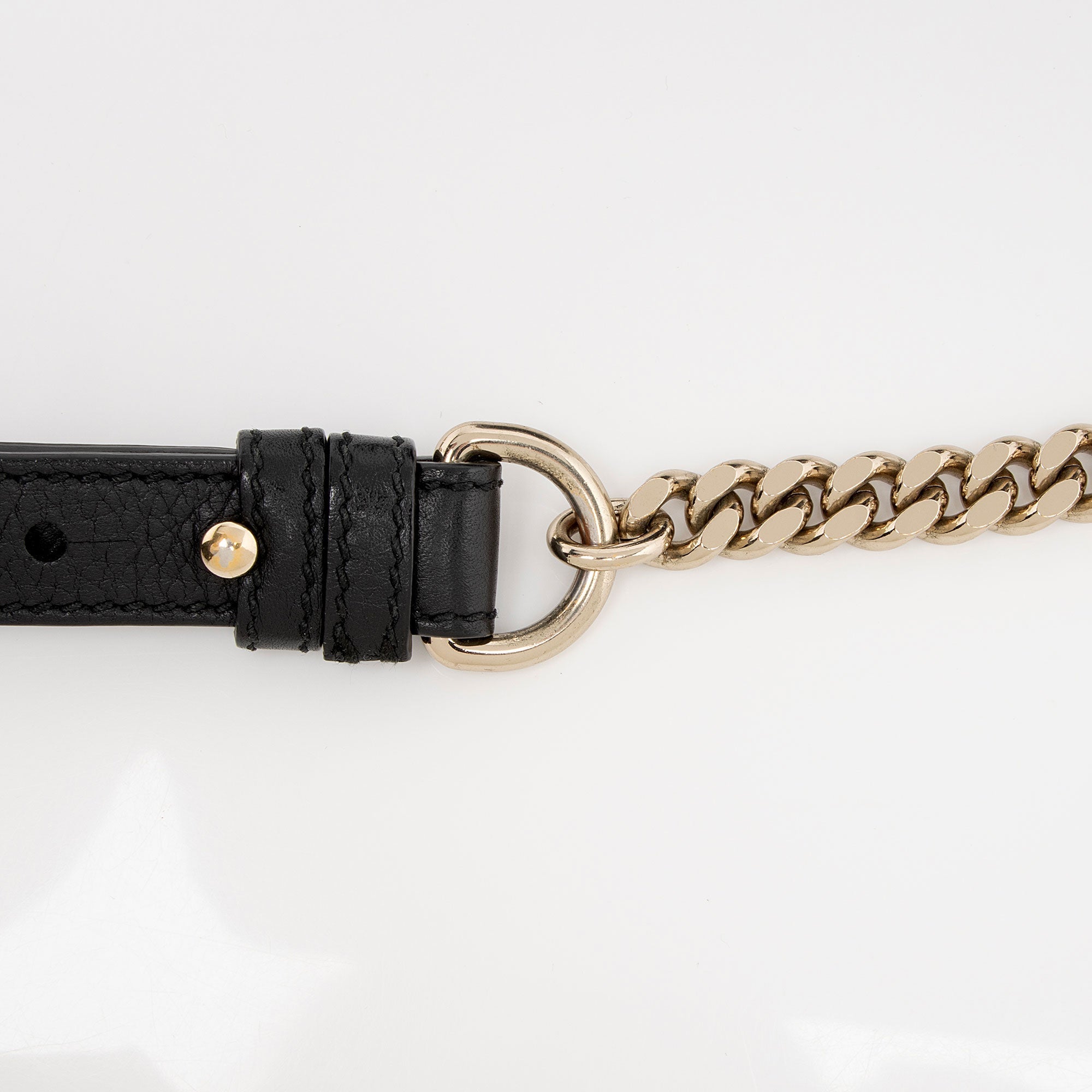 Gucci Leather Miss Bamboo Bucket Bag (SHF-dfu7GZ)