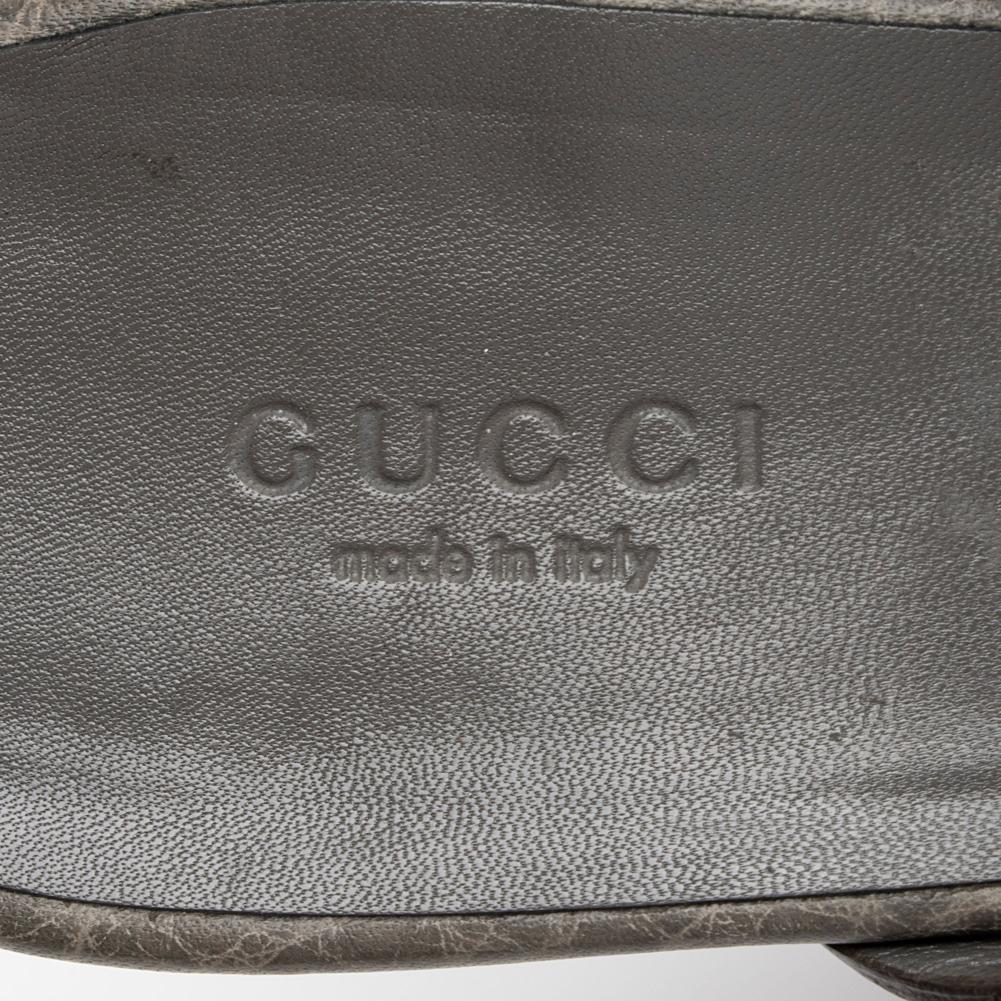 Gucci Leather Old Libeccio Platform Sandals - Size 8 / 38 (SHF-WooTYK)