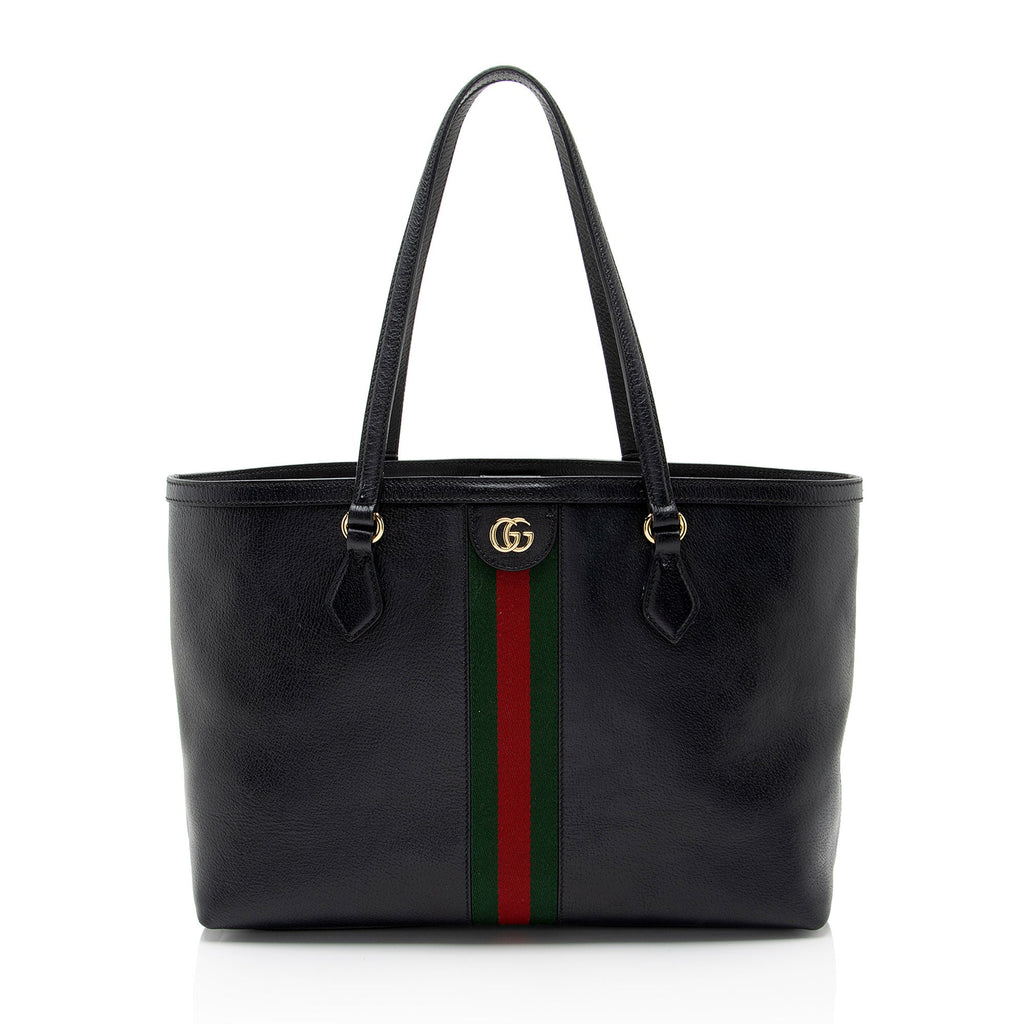 Gucci Leather Ophidia Medium Tote (SHF-H9HLgT)