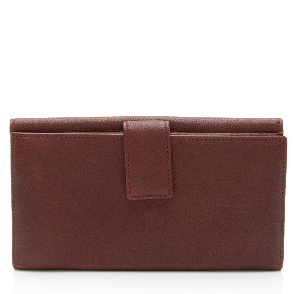 Gucci Leather Studded Soho Continental Wallet (SHF-6ezDwc)