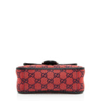 Gucci GG Canvas GG Marmont Mini Top Handle (SHF-RO5Dgn)